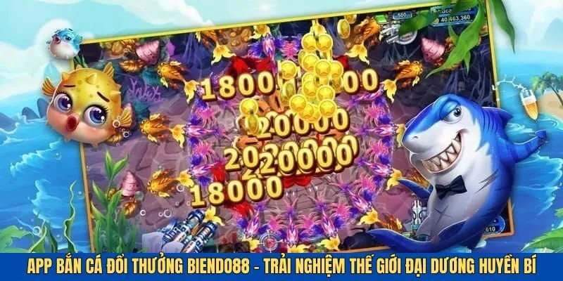 App bắn cá đổi thưởng Biendo88 thu hút rất nhiều người chơi